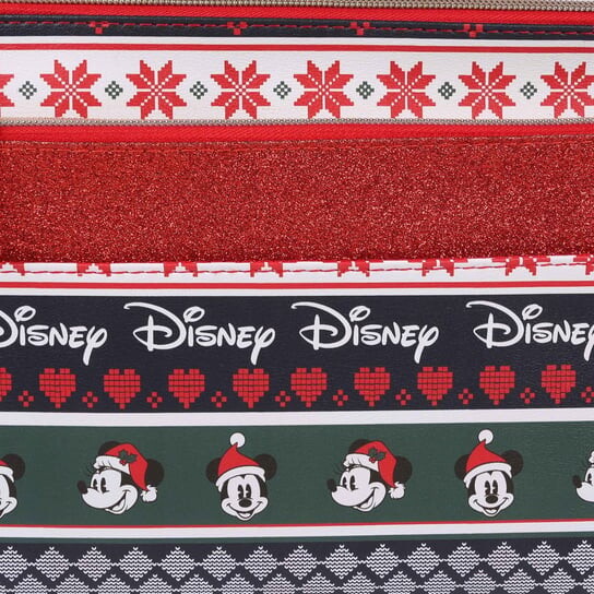 2 рождественские косметички на молнии с Микки Маусом Disney, разноцветный — фото 3
