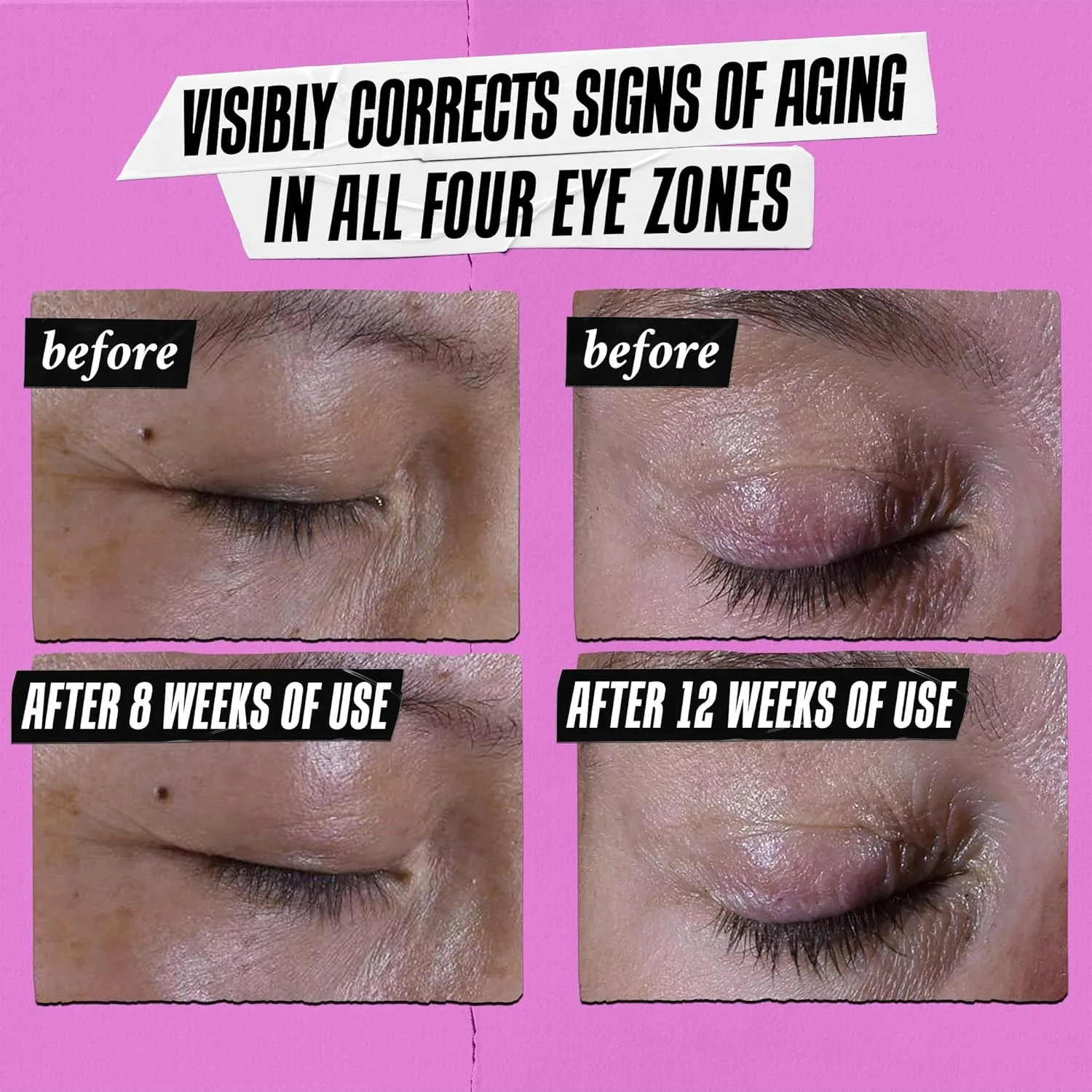 Kiehl's Super Multi-Corrective Eye Cream, антивозрастной крем для подтяжки области надбровной дуги, разглаживания и укрепления век, с экстрактом семян черники и коллагеновыми пептидами 14.18 г (1 шт.) — фото 3