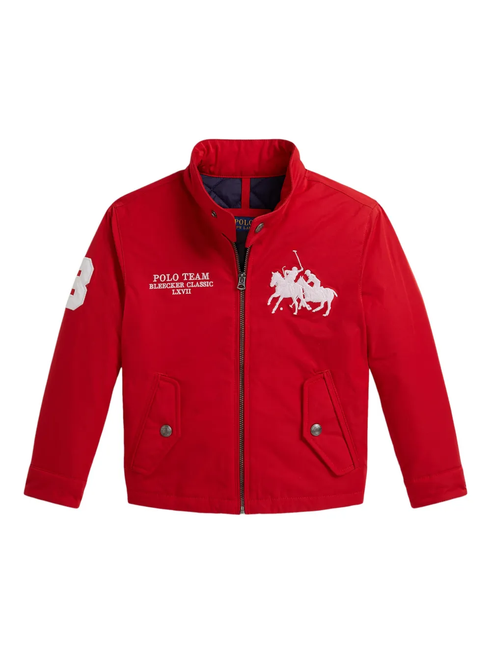 

Куртка Double-Pony с высоким воротником Polo Ralph Lauren Kids, красный