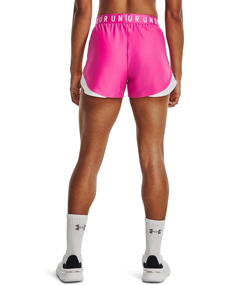 

Шорты Under Armour Play Up Shorts 3.0, цвет Rebel Pink/White/White