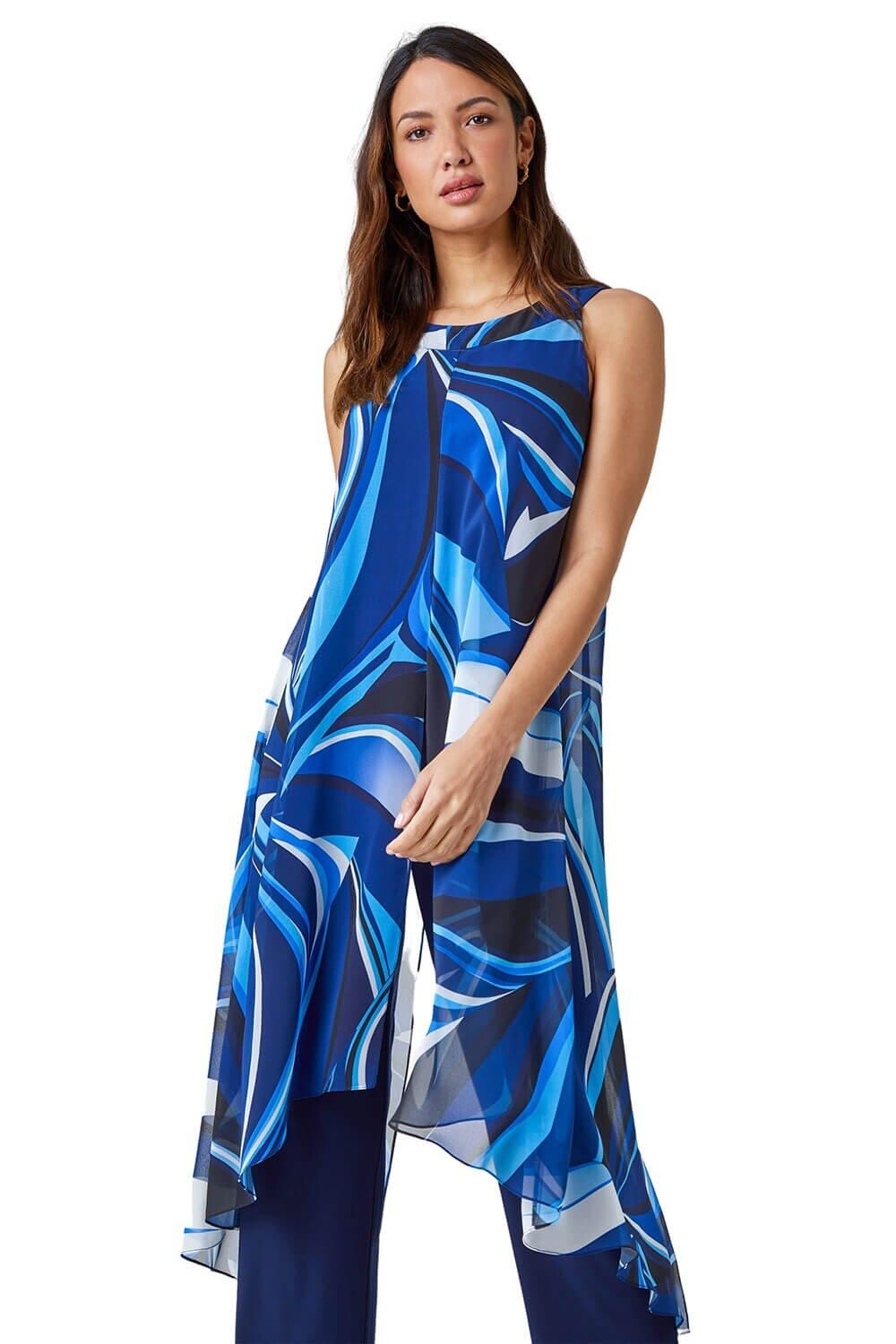 

Полноразмерный комбинезон с принтом Roman, синий