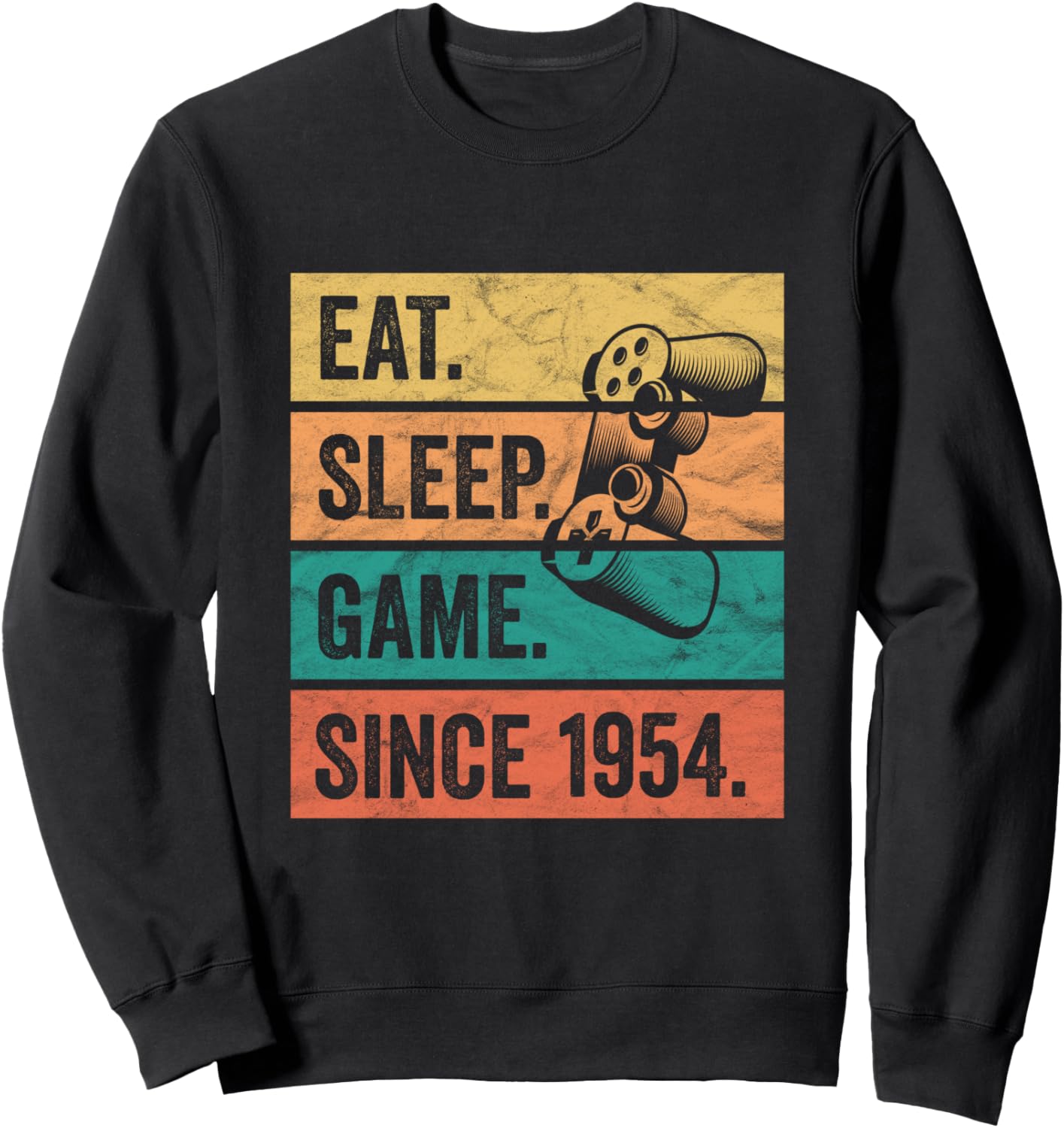 

Мужская винтажная толстовка Ешь, спи, играй (Eat Sleep Gamble) 1954 года выпуска Birthday Gift Ideas For Men And Women 1954, черный