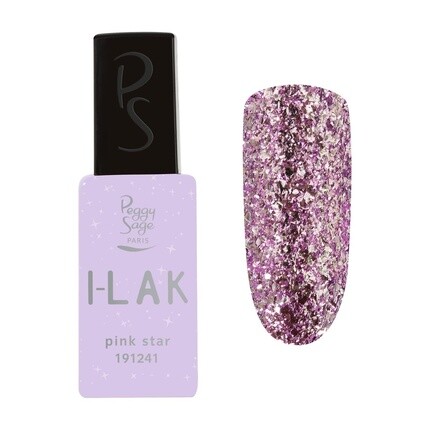 

Полуперманентный лак для ногтей I-Lak цвета Pink Star, Peggy Sage
