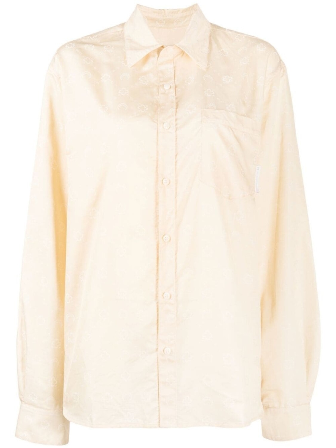 

Рубашка с логотипом Marine Serre, желтый