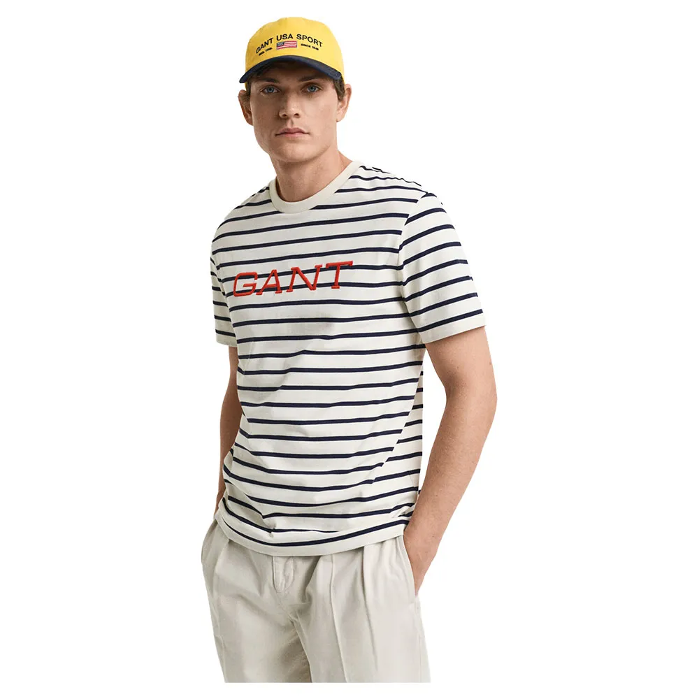 

Футболка с коротким рукавом Gant 2003307, бежевый