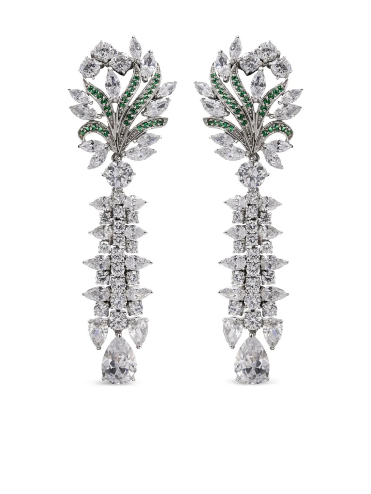 

Серьги Дива Juwelina Paris, серебряный