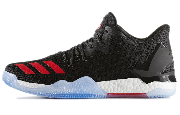 

Баскетбольные кроссовки D Rose 7 мужские низкие черные/красные Adidas