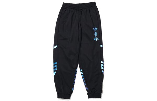 Спортивные штаны adidas originals Zeno Track Pants Logo Printing Sports Pants Black, черный — фото 2