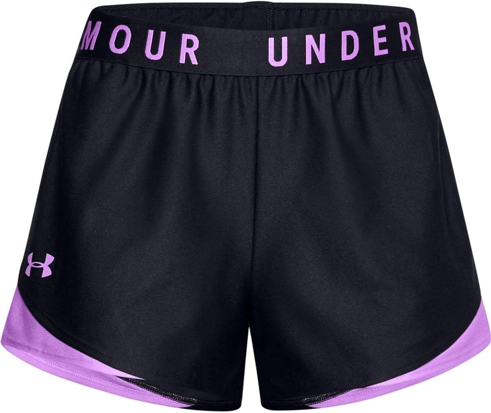 

Under Armour Women's Play Up 3.0 шорты, Black (021)/Exotic Bloom