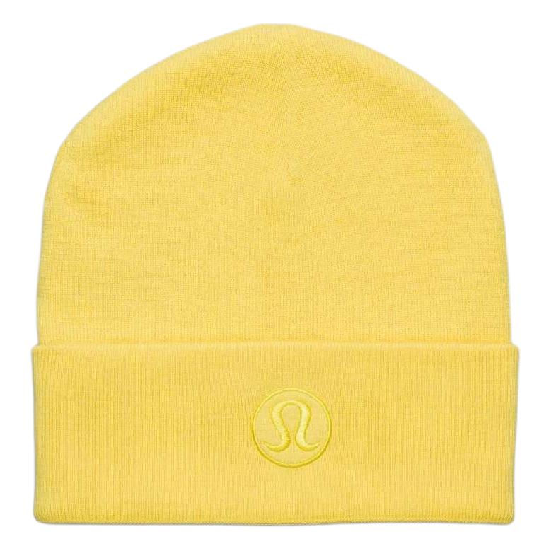 

Lululemon Вязаная шапка унисекс розовая, Sun Yellow/SUYE