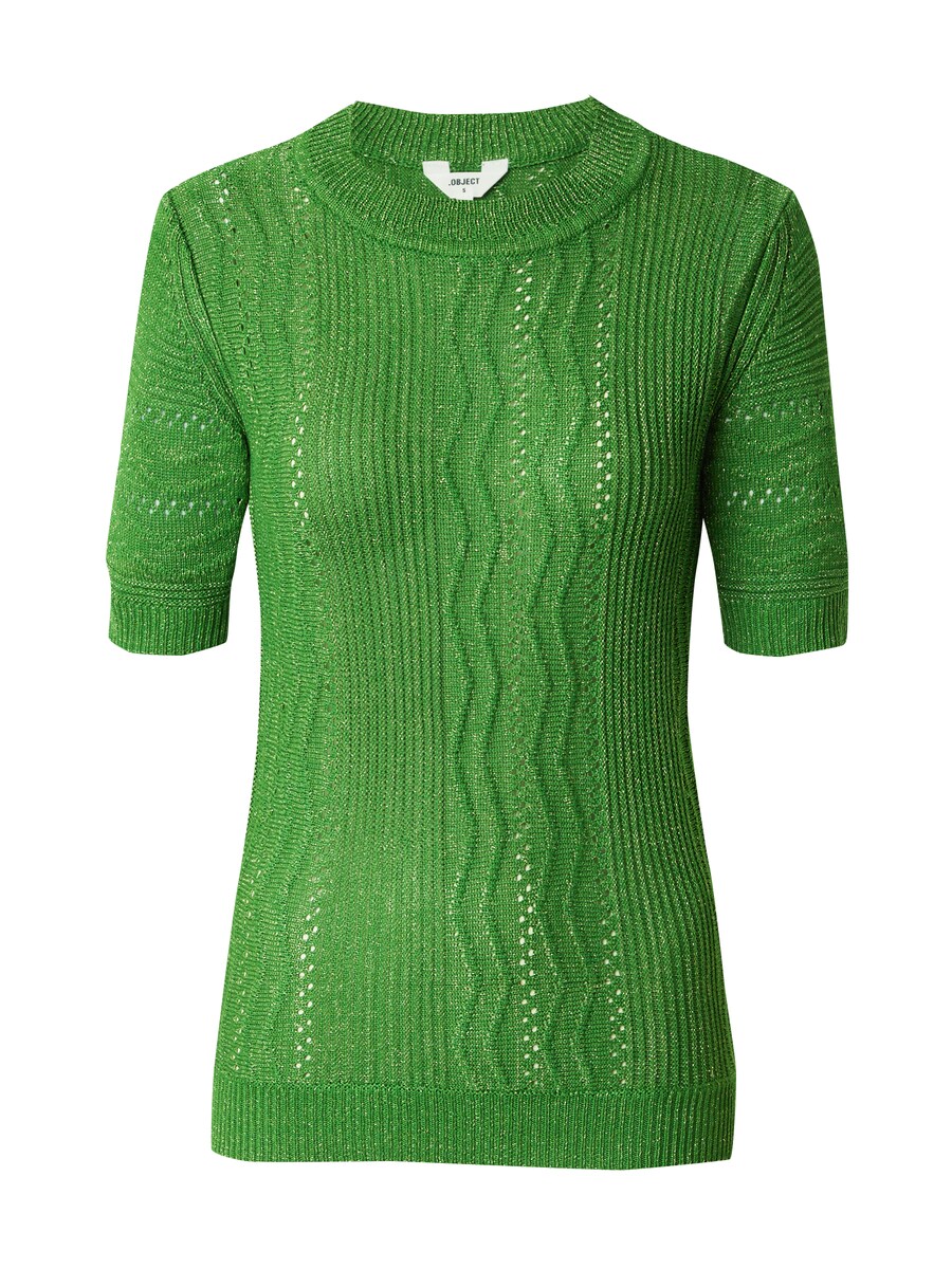 

Тонкий вязаный свитер OBJECT Sweater, зеленый