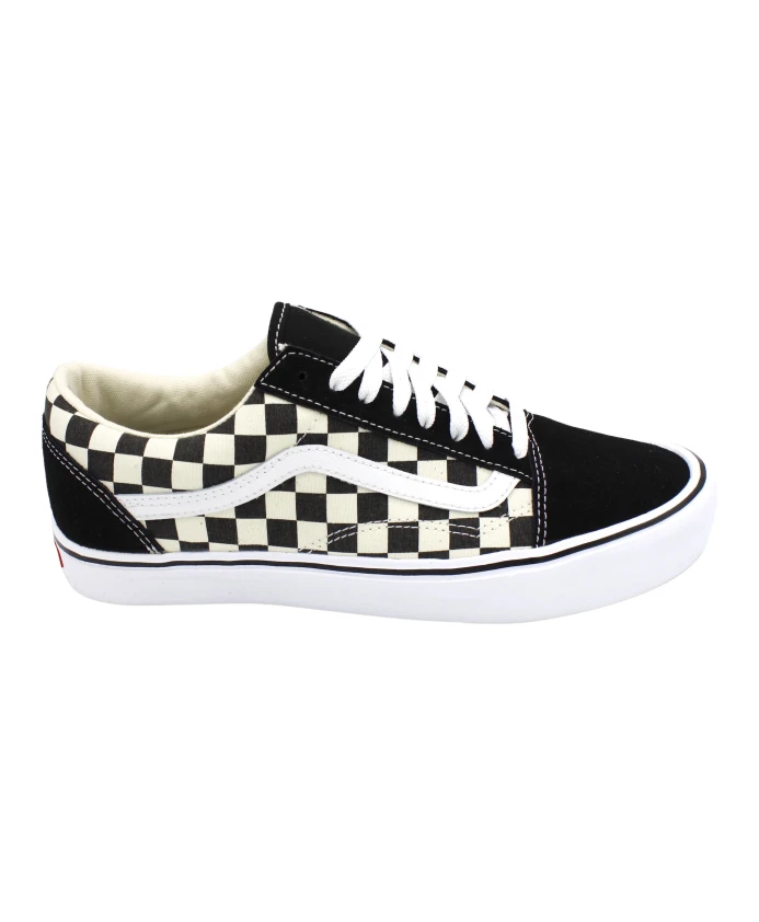 

Классические кеды из парусины, замши и резиновой подошвы Vans, мультиколор