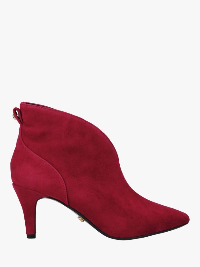 Ботинки на шпильке из замши Flute Carvela, Red