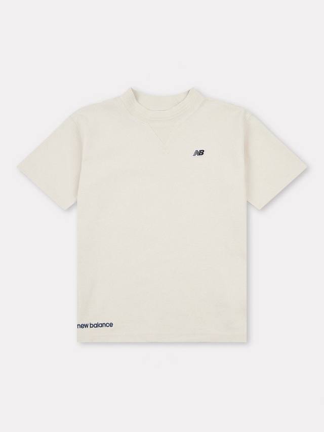 

Детская футболка с круглым вырезом из хлопковой смеси New Balance, Linen