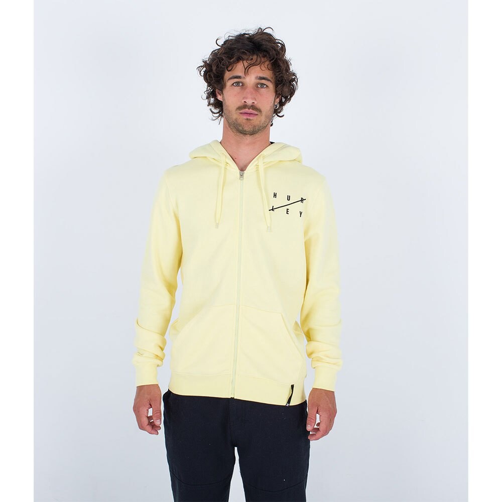 

Толстовка Hurley M Slash Full Zip, желтый