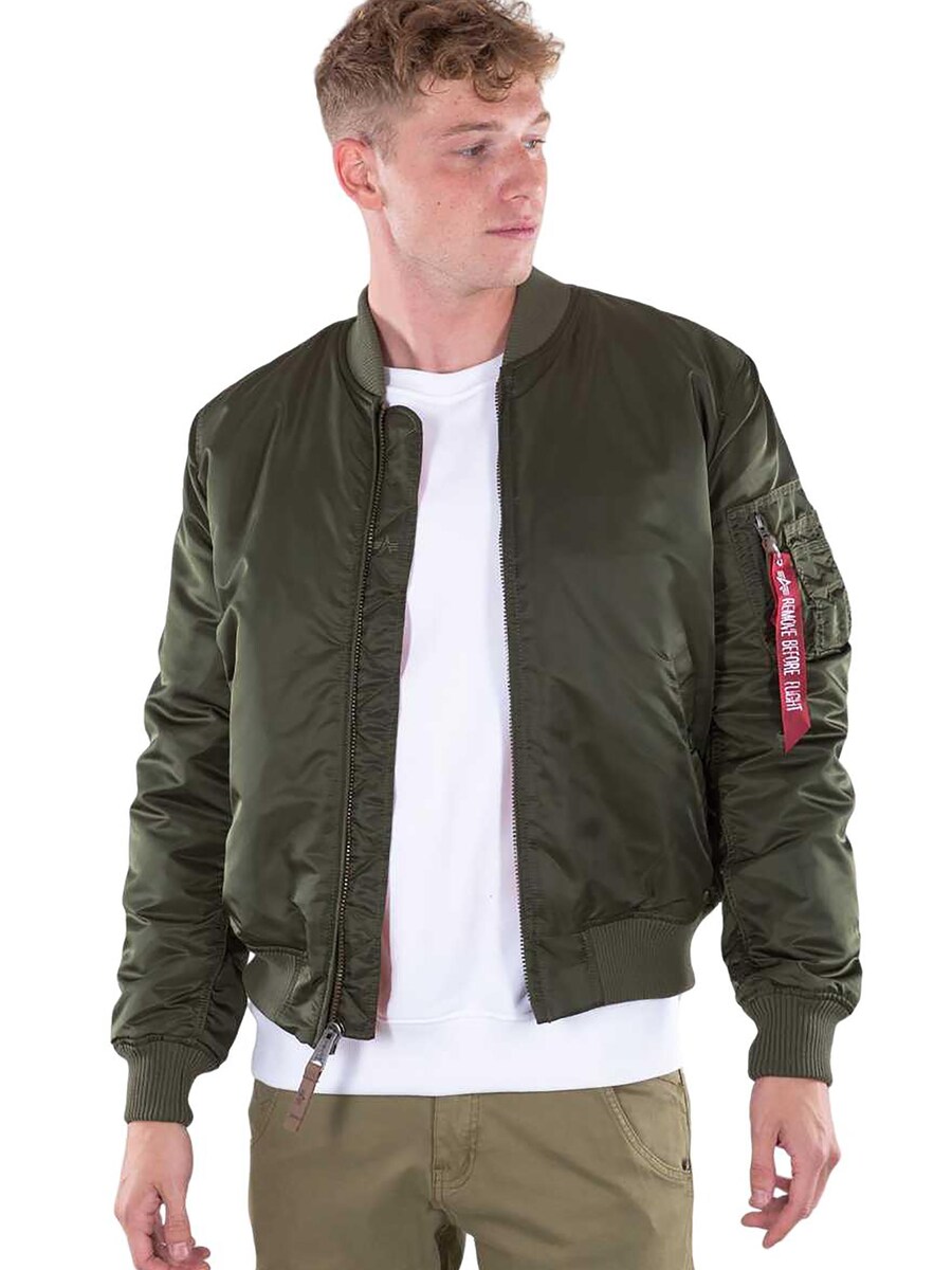 

Демисезонная куртка ALPHA INDUSTRIES MA-1 VF 59, Dark green