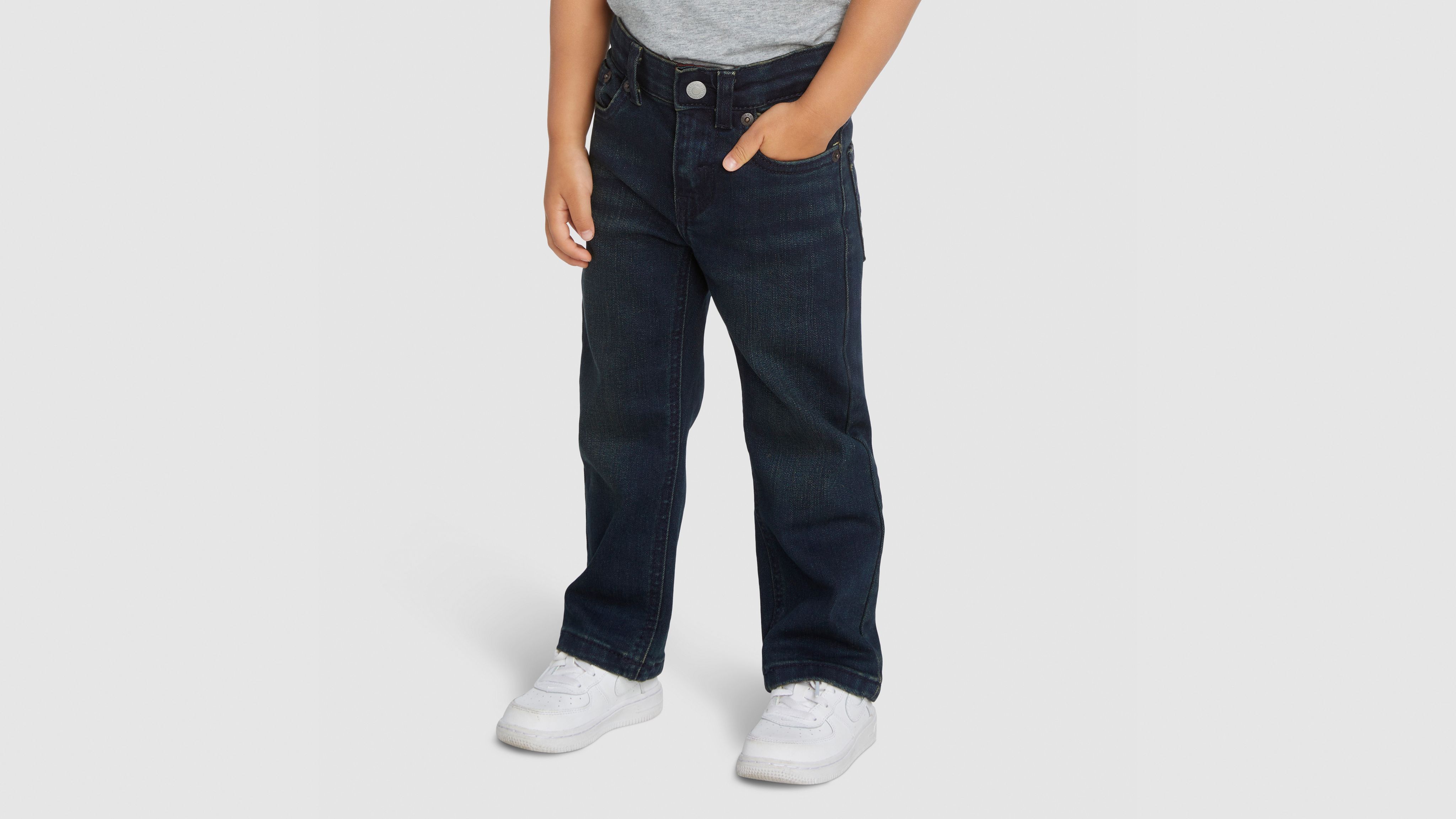 Джинсы 514 Straight Fit Performance для мальчиков 2–4 лет Levi's, Headed South - Medium Wash — фото 2