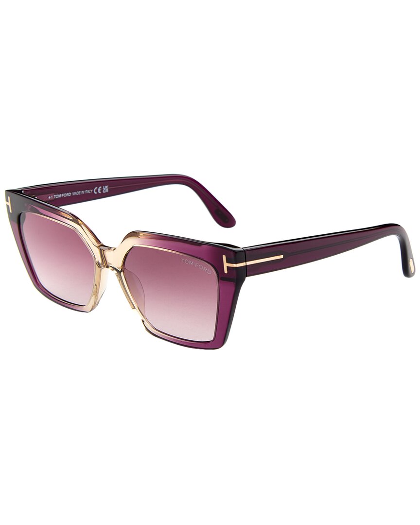 

Tom Ford Женские Солнцезащитные очки Winona 53mm, серый
