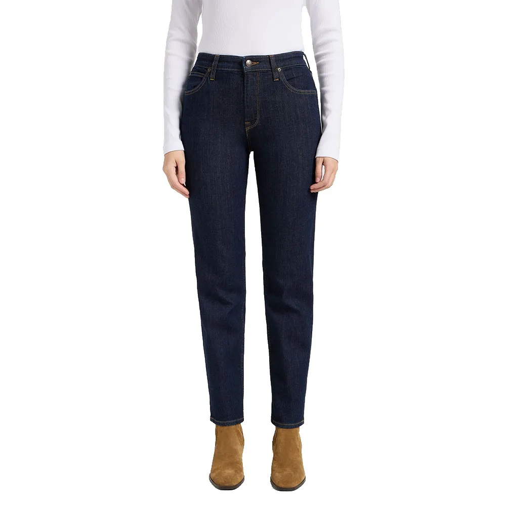 

Джинсы Lee Carol Straight Fit high waist, синий