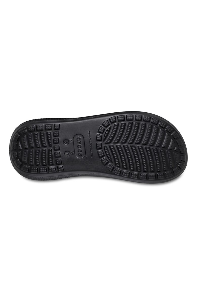 Тапочки со скошенной кромкой Crocs, черный — фото 4