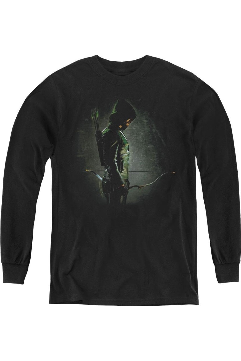 

Футболка с длинным рукавом Arrow In The Shadows Youth Gildan, черный