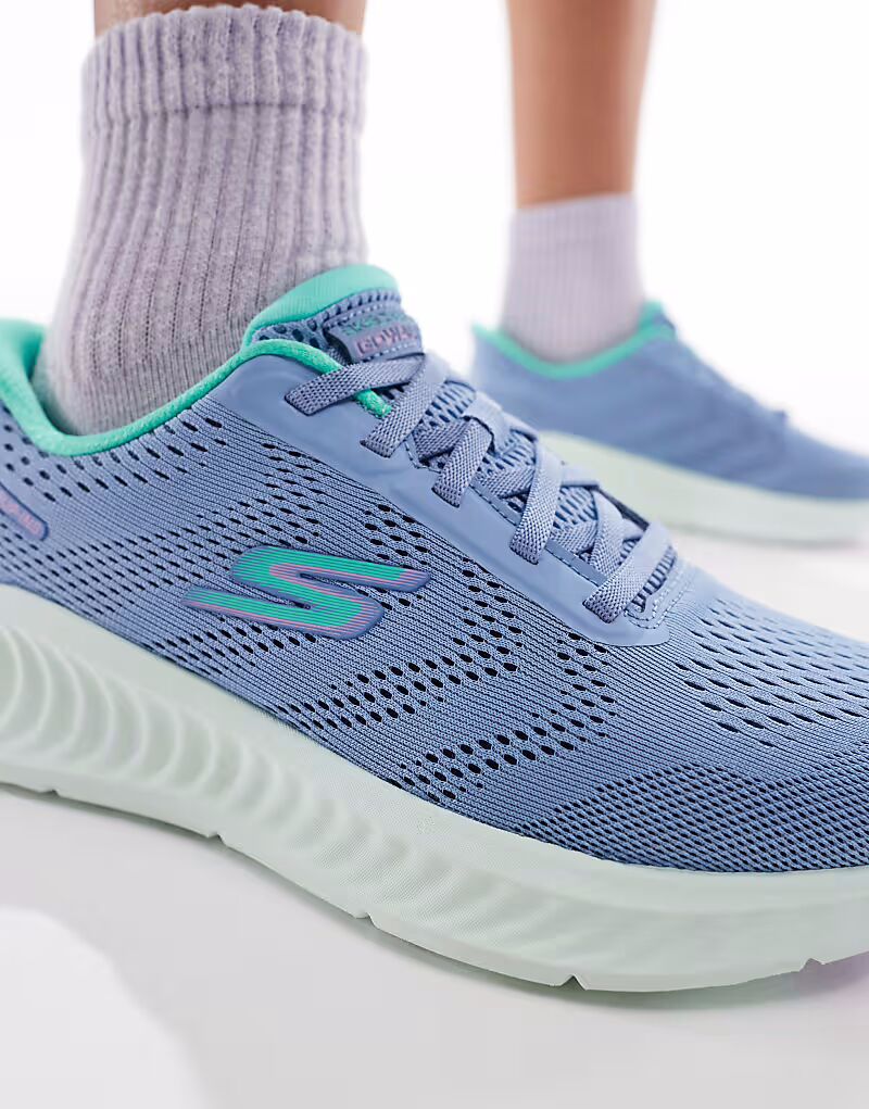 Кроссовки Skechers Go walk now khloe синего цвета — фото 3