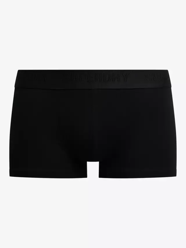 Хипстерские плавки, комплект из 3 штук, черные/черные/черные Superdry — фото 4