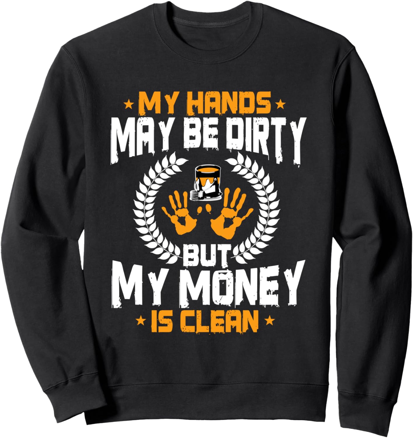 

Подарок для художника: толстовка «Мои руки грязные, но деньги чистые» Artist'S Gift, черный