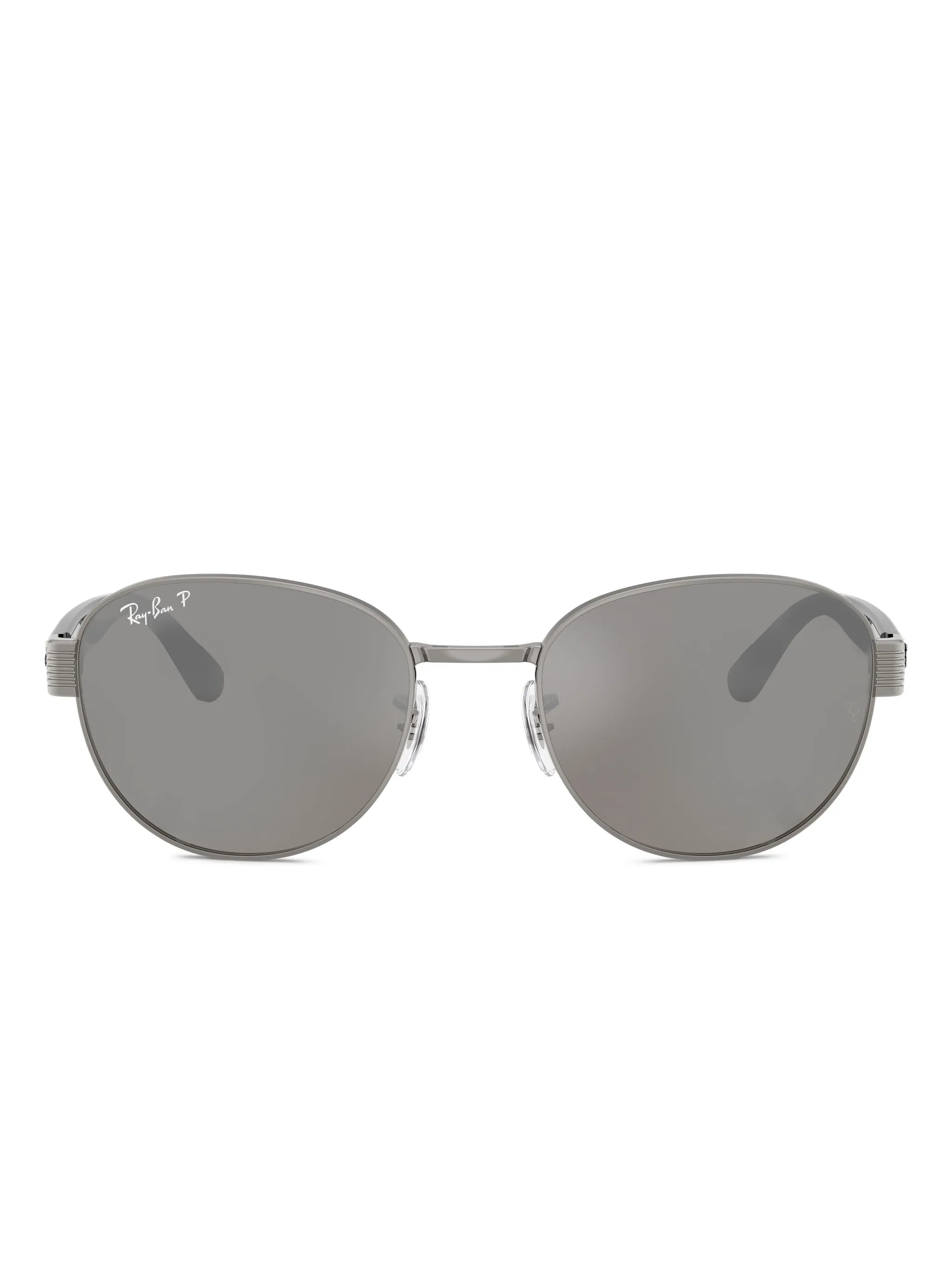 

Солнцезащитные очки в круглой оправе Ray-Ban, серебристый