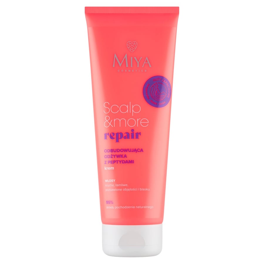

MIYA Cosmetics, Scalp&more repair Восстанавливающий кондиционер с пептидами, 200 мл