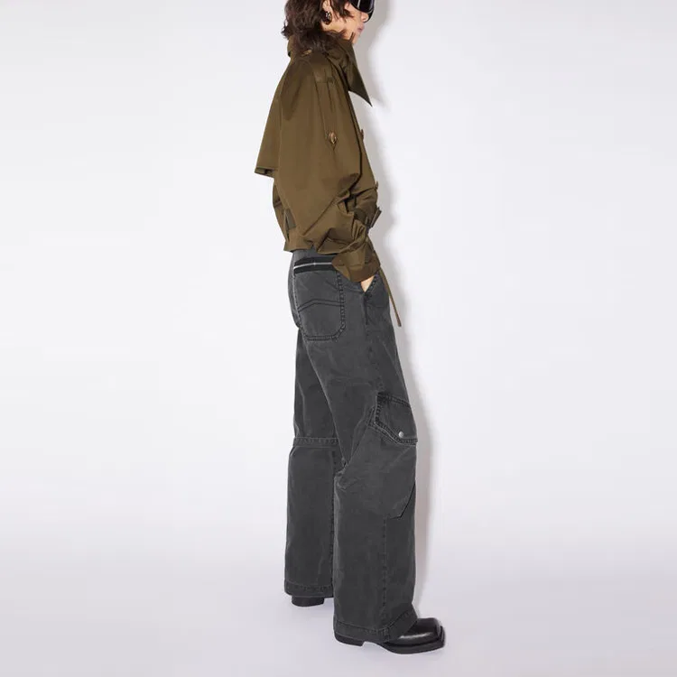 Карго-брюки Y2K Acne Studios Washed Black — фото 4