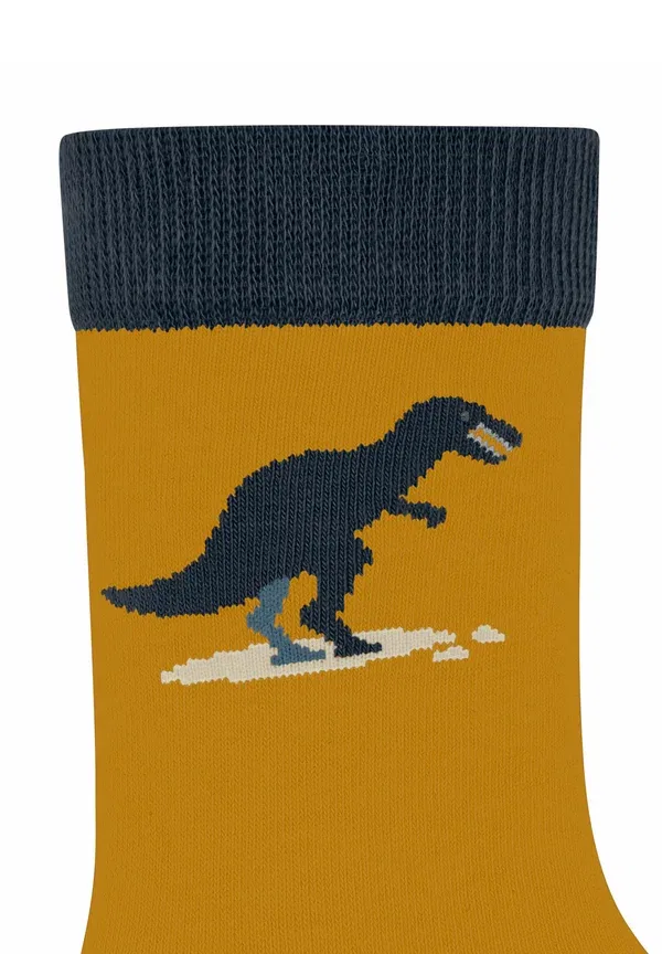 Носки Dinosaurs Falke, куркума — фото 3