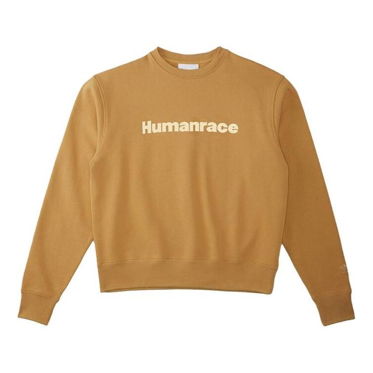 

Худи adidas x Pharrell Humanrace Logo Sweatshirt 'Tan', желто-коричневый