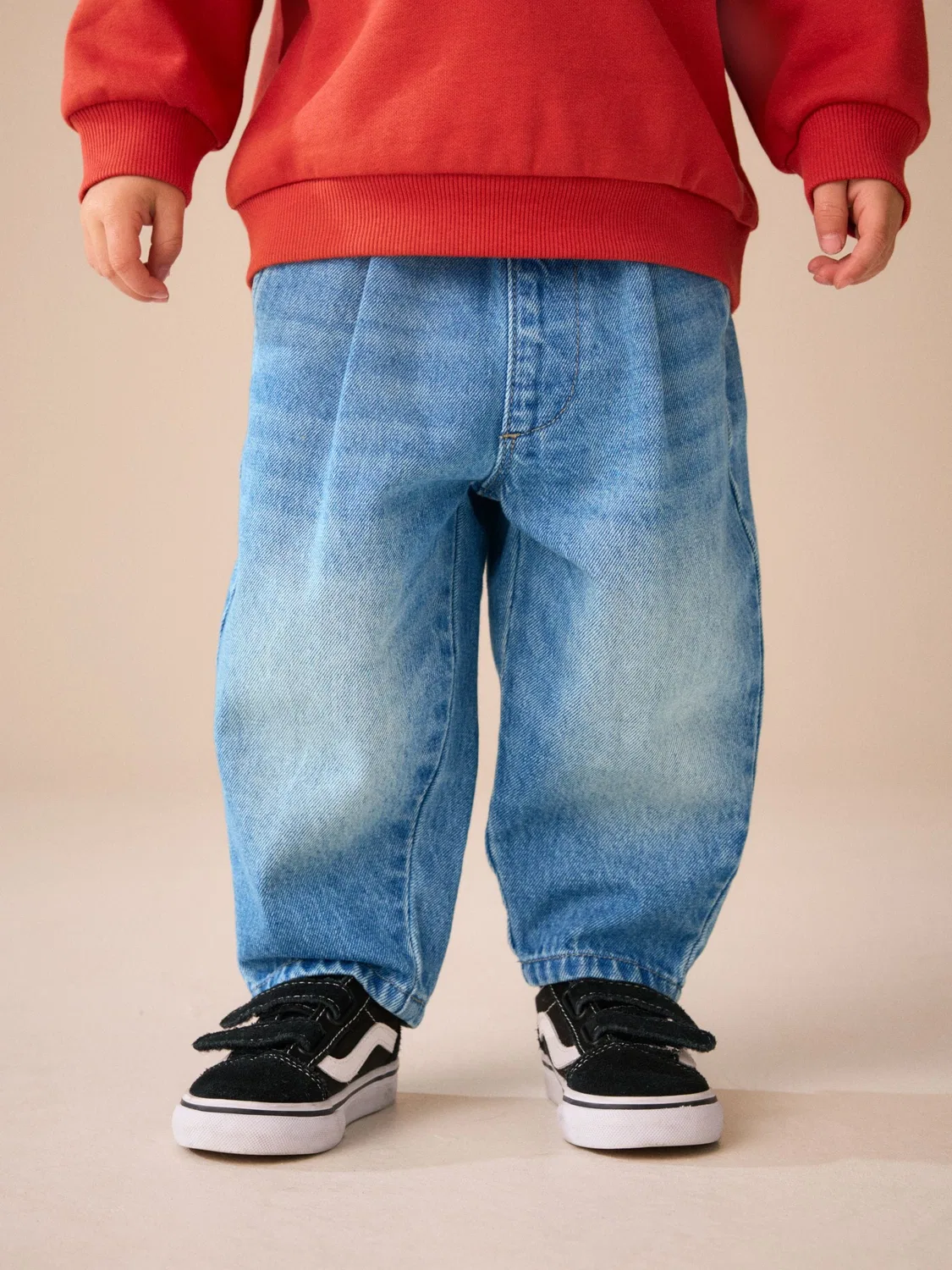 Джинсы Barrel Fit, джинсы Next, Mid Blue Denim