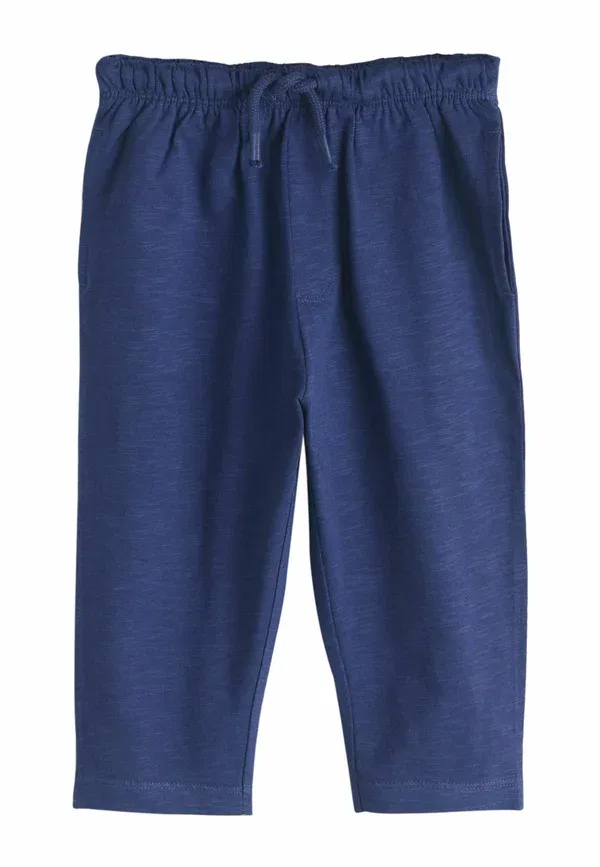 Брюки хлопковые Regular fit - joggers 3 pack Next, синий — фото 3