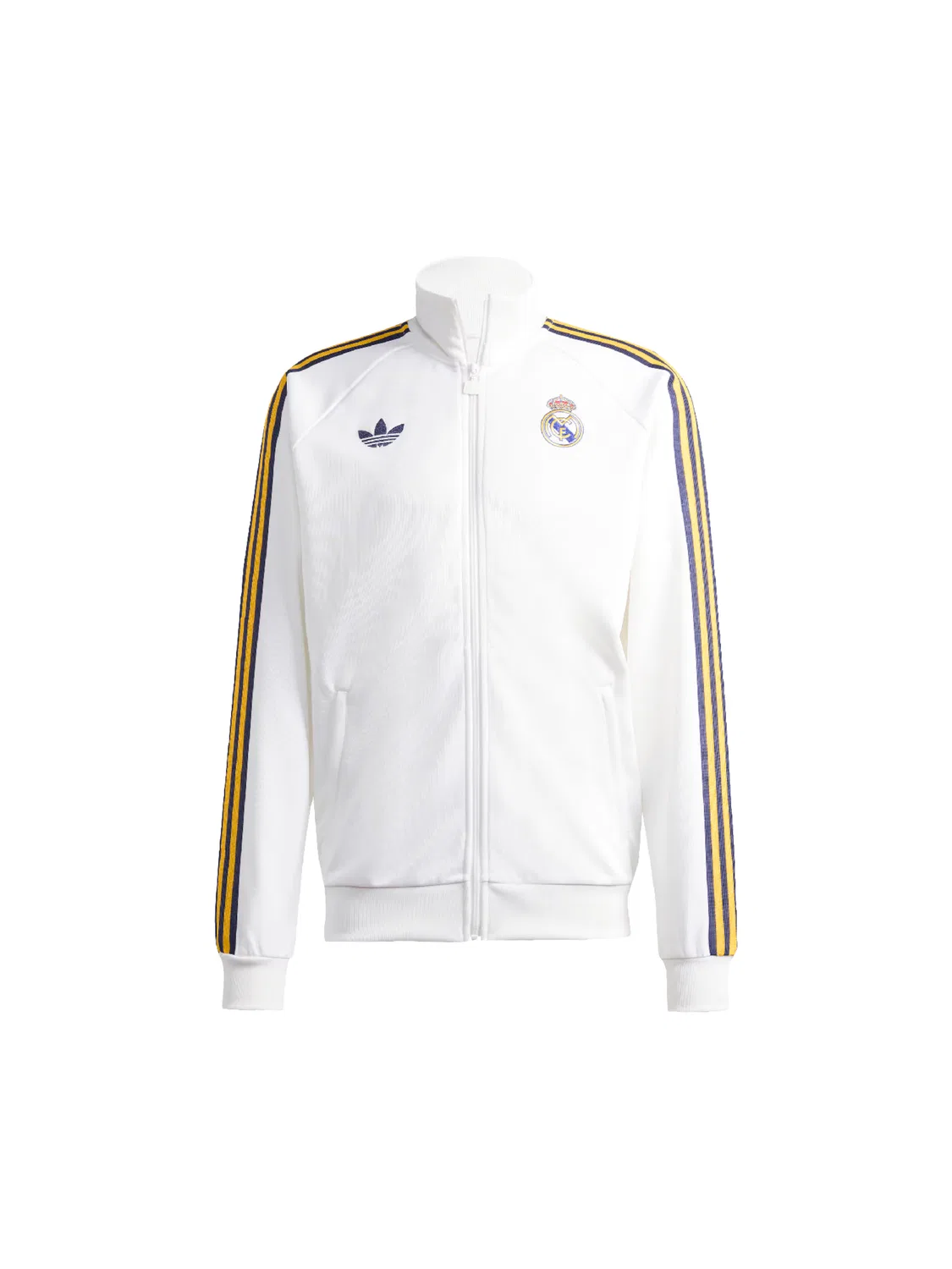 Тренировочная куртка Adidas Performance Real Madrid белого цвета