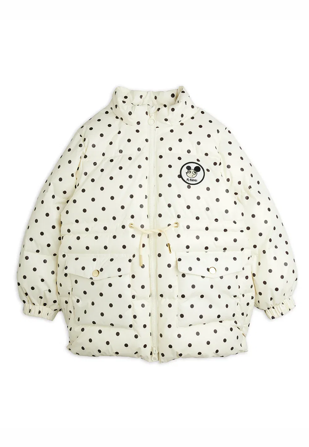 Зимняя куртка унисекс с нашивкой Ritzratz Mini Rodini, Offwhite — фото 2
