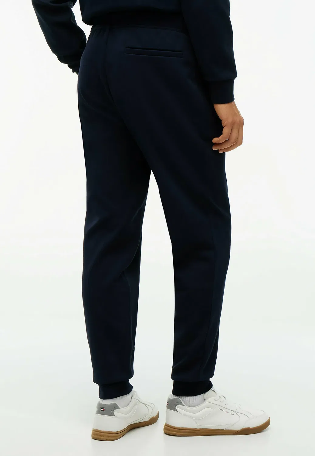 Спортивные брюки Intechno с манжетами - штаны для спортивного костюма Tommy Hilfiger, Navy Blue — фото 3