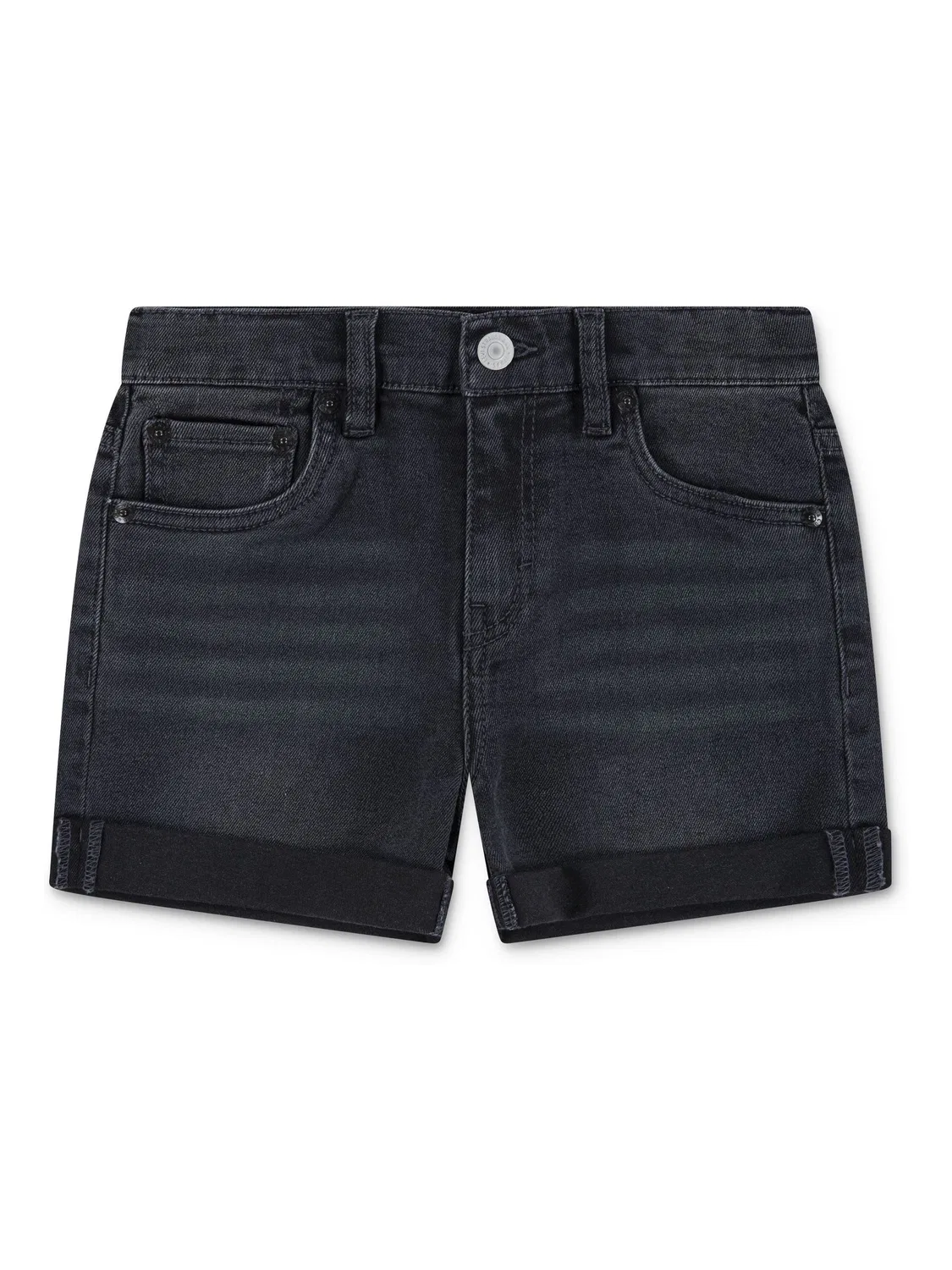 Шорты джинсовые Girlfriend Levi's, черный