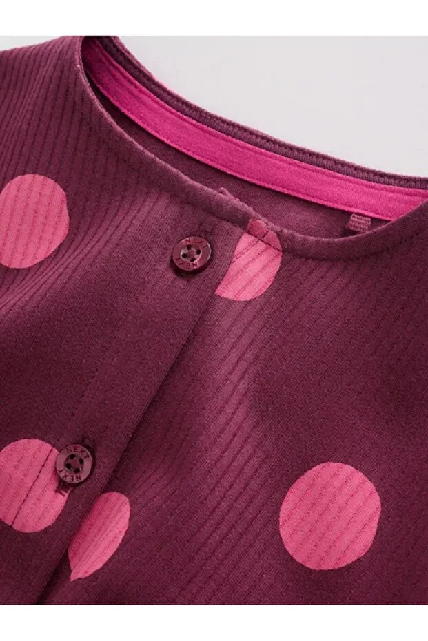 Детское боди-комбинезон для девочек хлопковый комплект из 3 штук Next Baby, Pink — фото 4