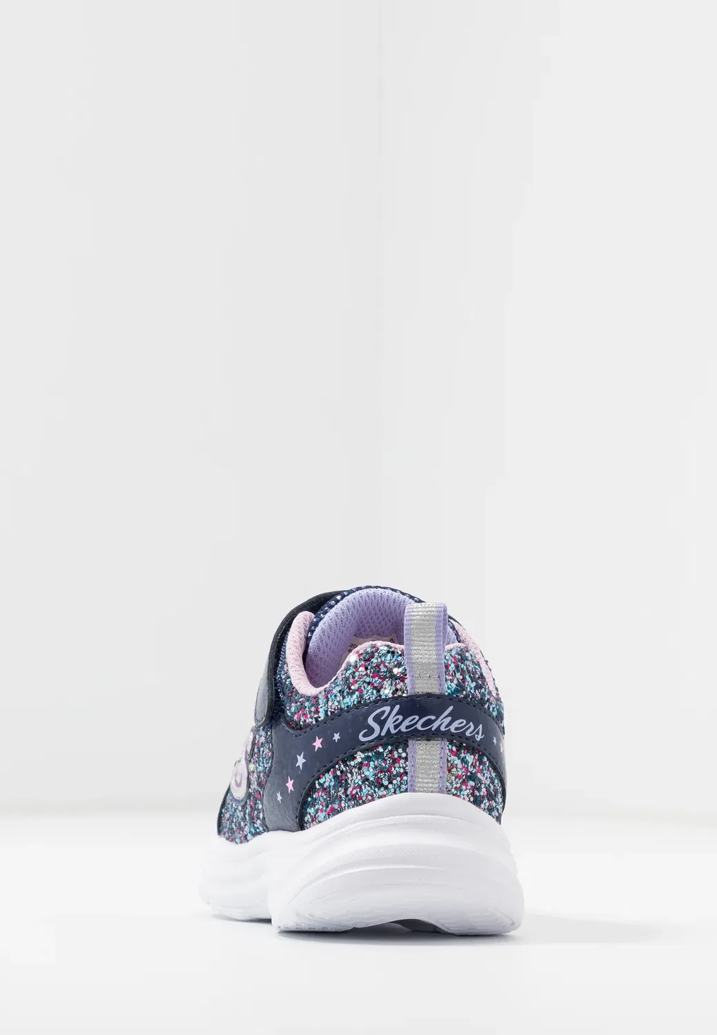 Кроссовки Glimmer - кроссовки Skechers, Navy/Multicolor Rock Glitter/Lavender — фото 4