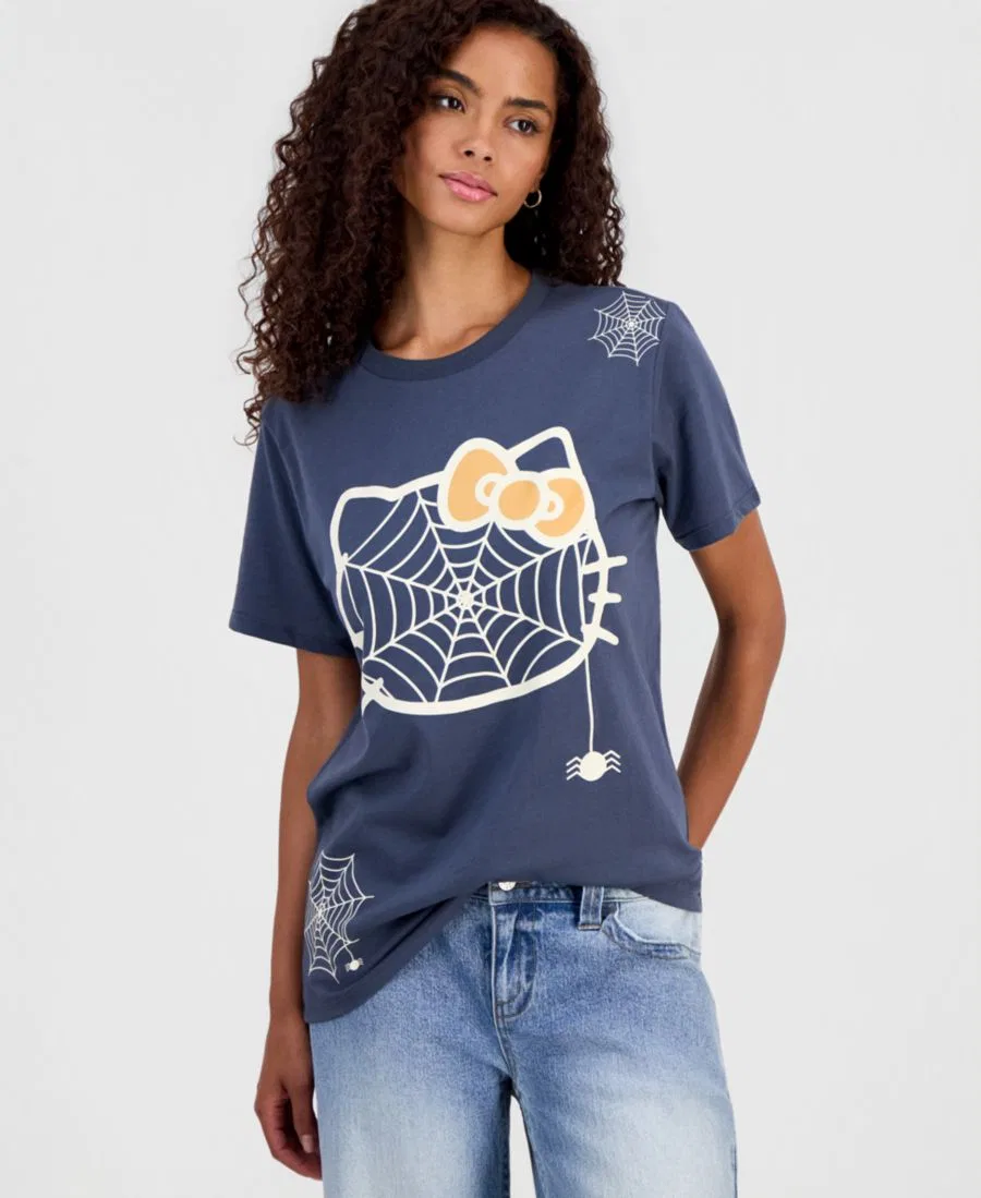 Футболка с коротким рукавом и принтом Hello Kitty Grayson Threads, The Label, Turbulence