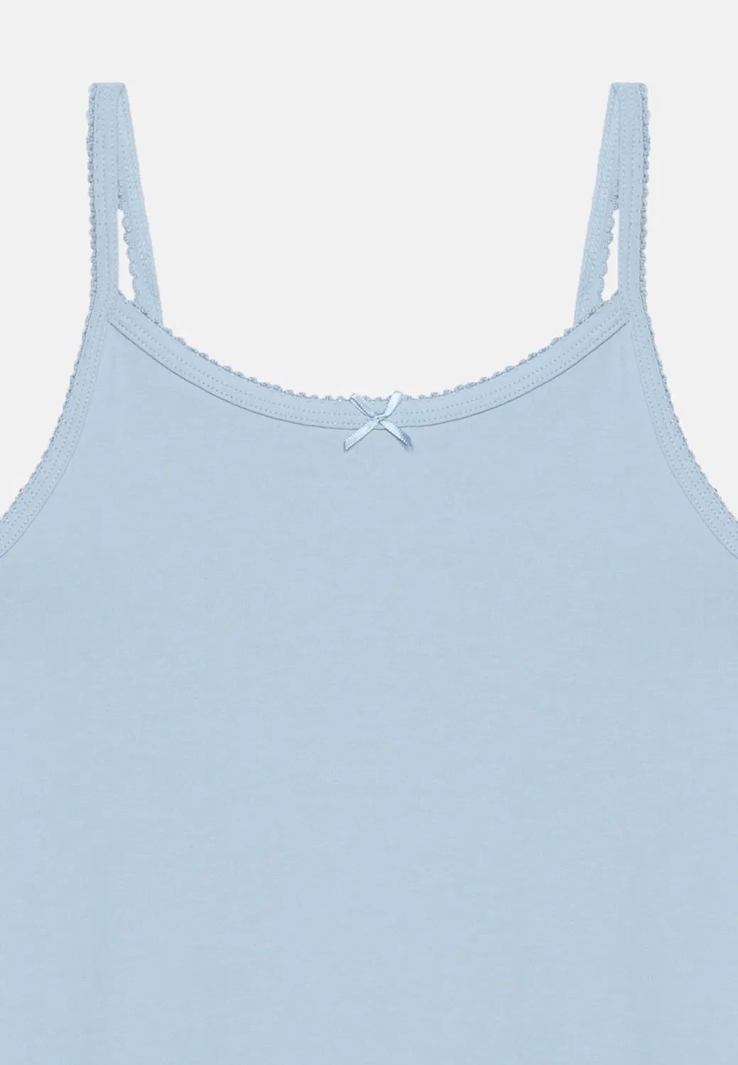 7 кубиков - майка Friboo By Zalando, Mottled Grey/Light Blue/Light Pink — фото 4