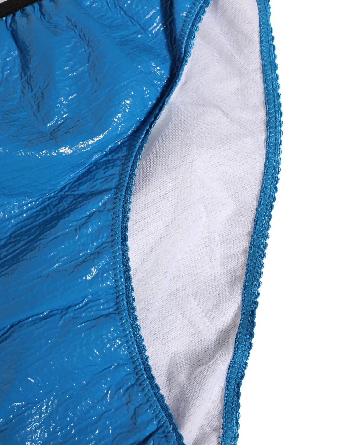 Женские трусы с высокой посадкой и логотипом на поясе Blue Logo Waistband High Waist Brief Dolce & Gabbana, Blue — фото 3