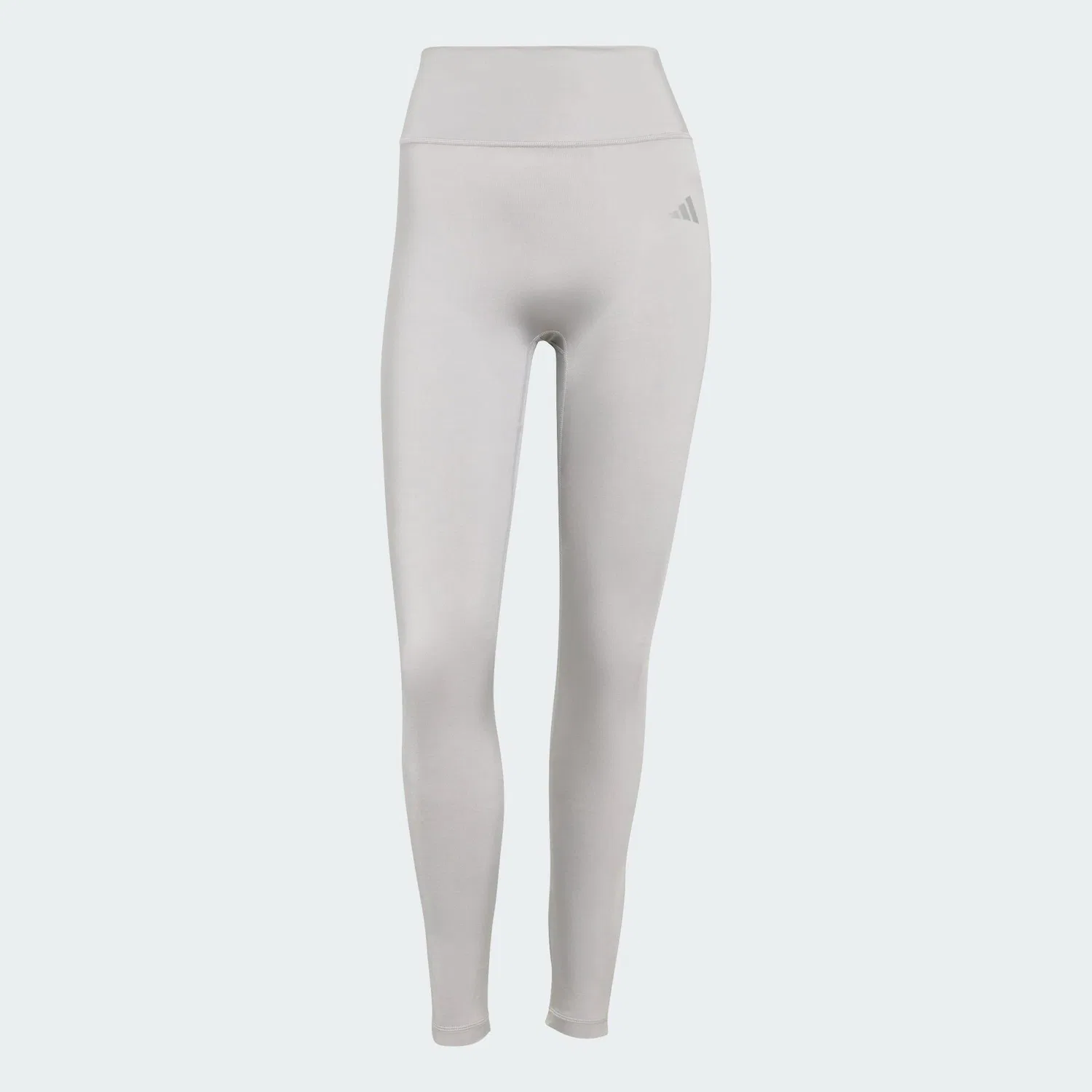 Женские леггинсы с высоким поясом Optime Essentials Workout Shine 7/8, Adidas, Flussgrau