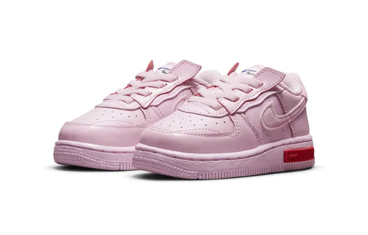 Детские кроссовки для малышей с амортизацией Nike Air Force 1 Fontanka, розовый — фото 4
