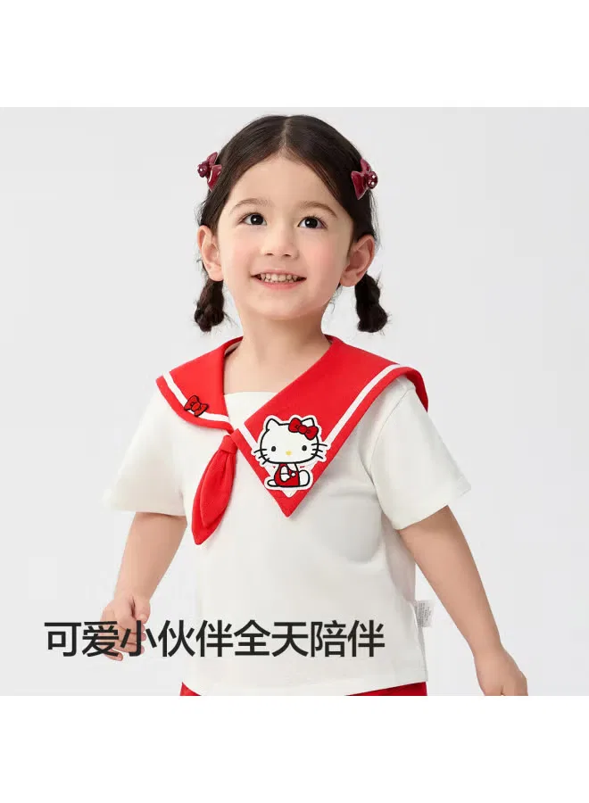 Комплект одежды с принтом Hello Kitty из двух предметов 2025 Balabala, розовый — фото 3