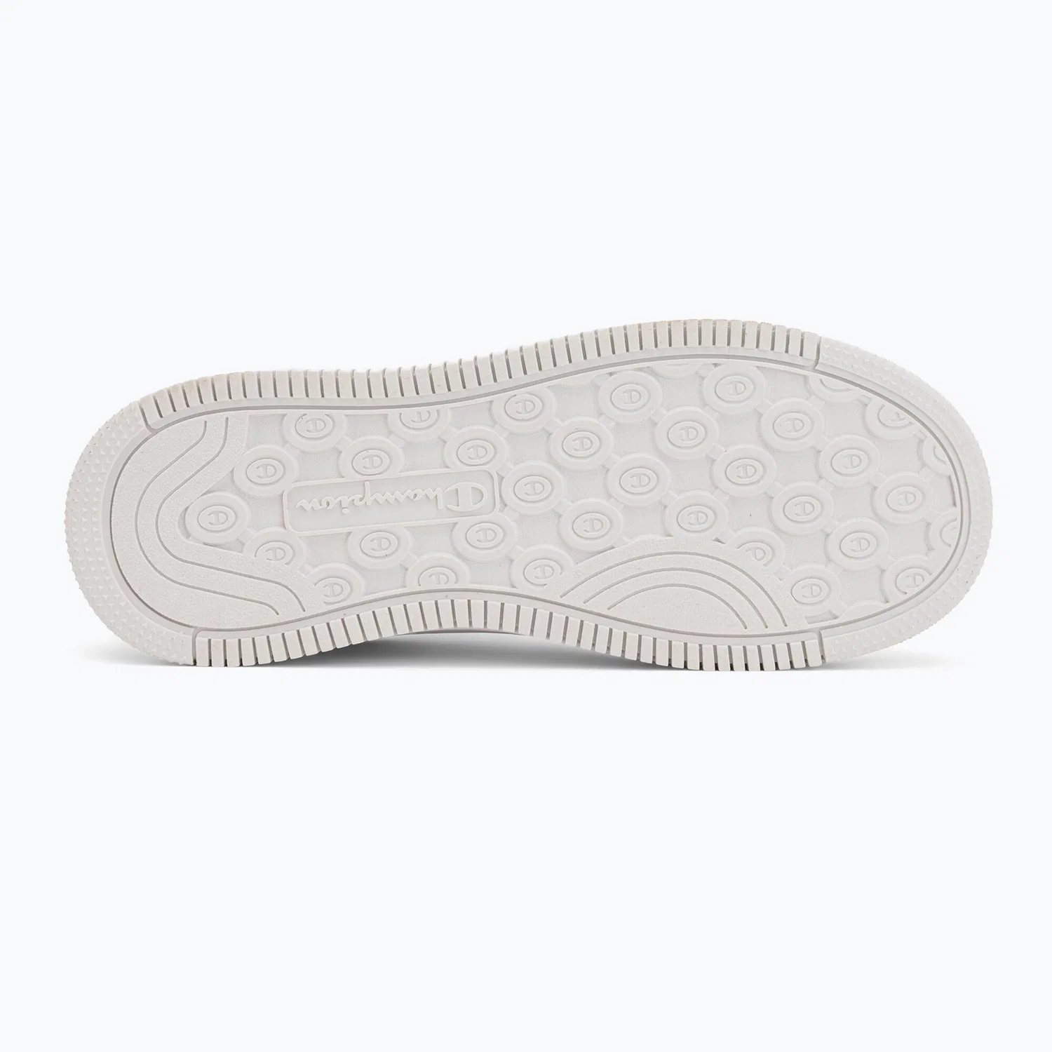 Детские кроссовки с блестками Champion RD18 Platform Glitter G GS Low Cut, Weiss — фото 4