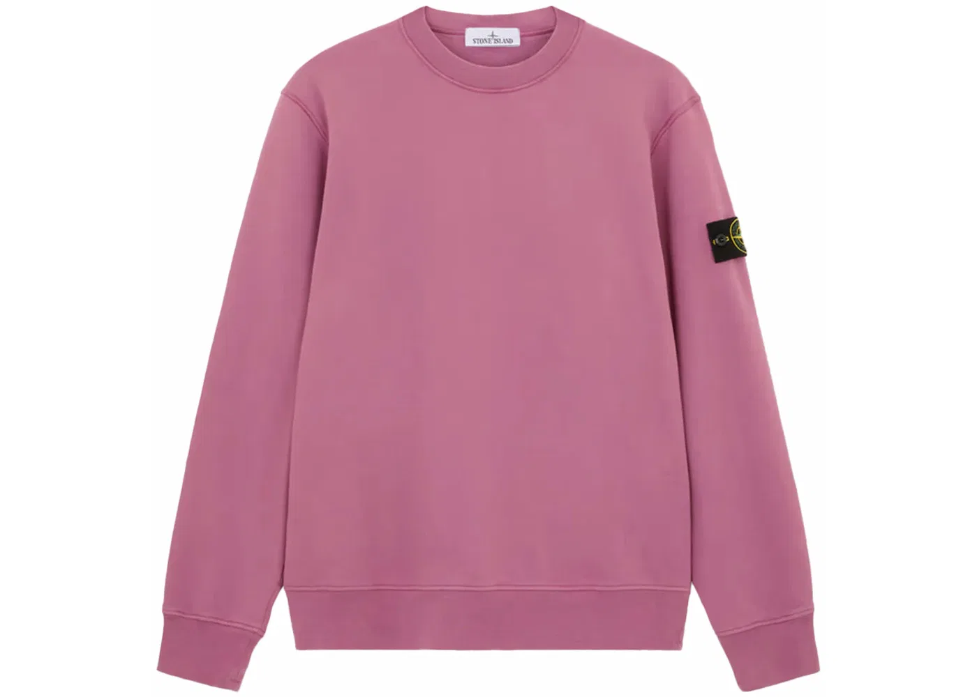 Мужской свитшот из органического хлопка Crewneck Stone Island, Rose Quartz