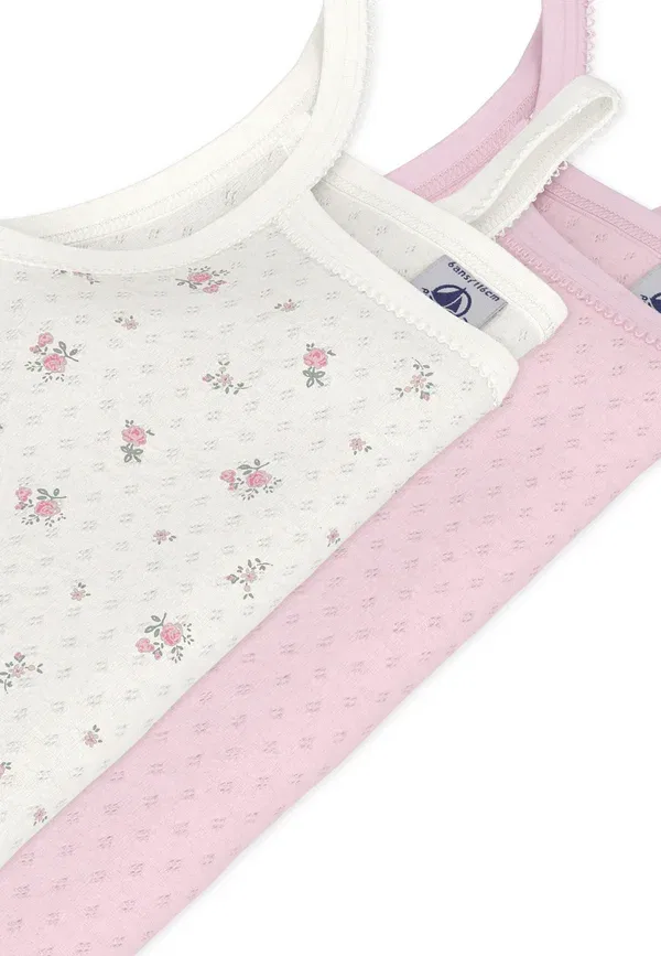 Комплект из 2 маек Petit Bateau, мультиколор — фото 3